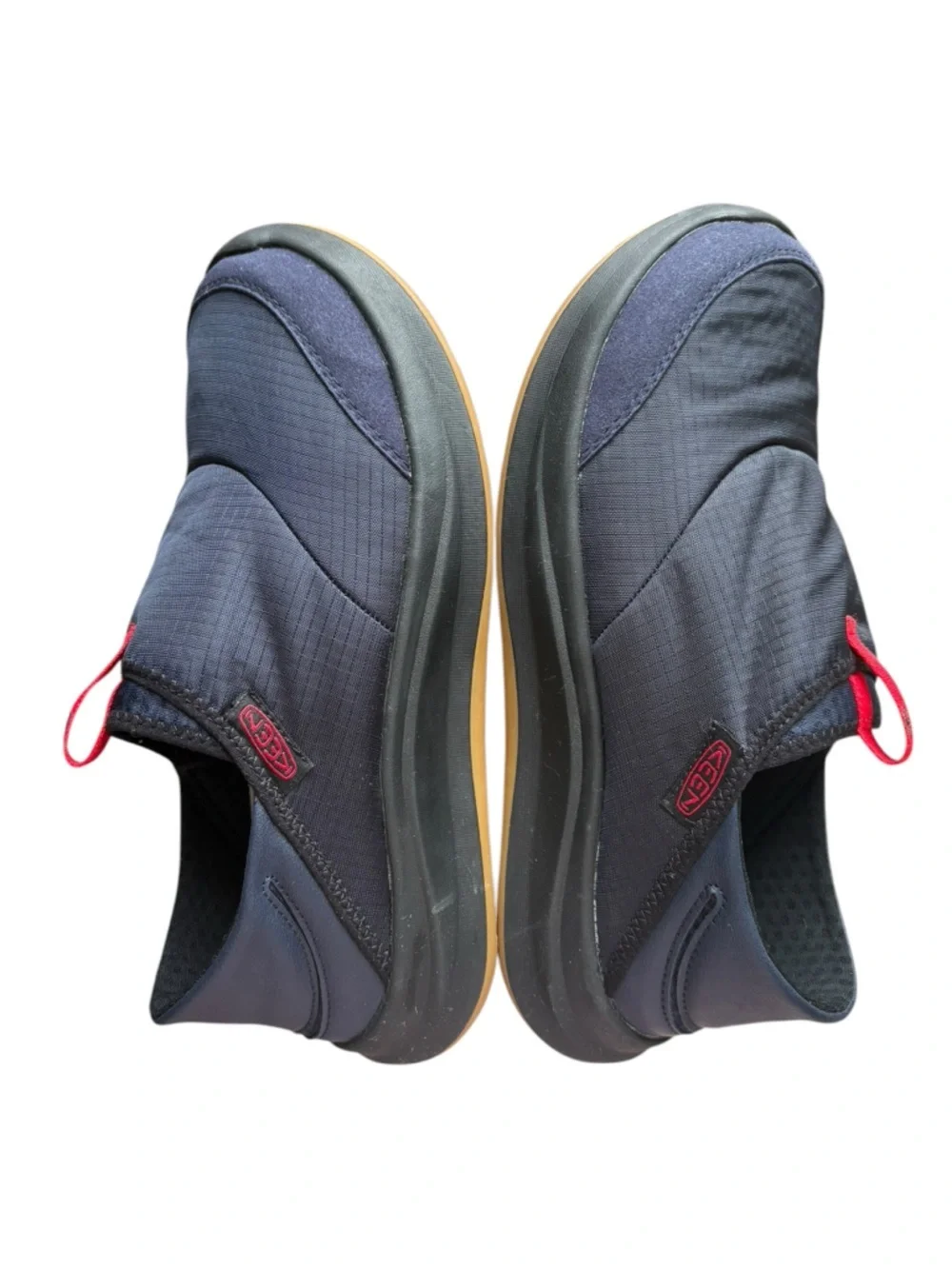 Keen Whyser Slip-On Shoes blue and red size 9.